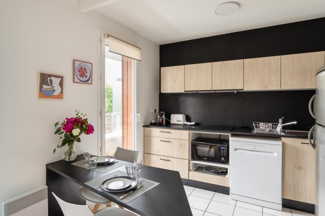 Bahibe - Balcon Et Parking Au Calme Proche Gare Apartamento Rennes Exterior foto