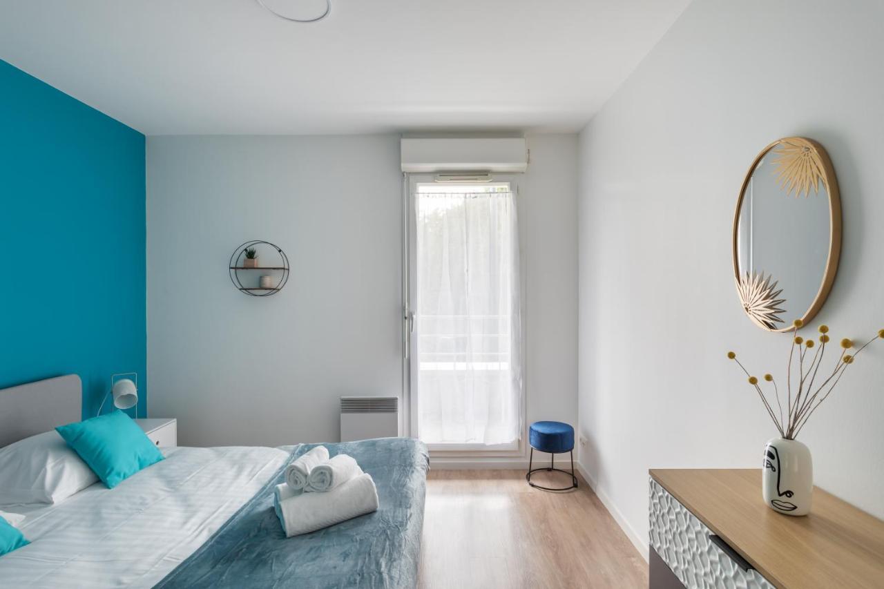 Bahibe - Balcon Et Parking Au Calme Proche Gare Apartamento Rennes Exterior foto