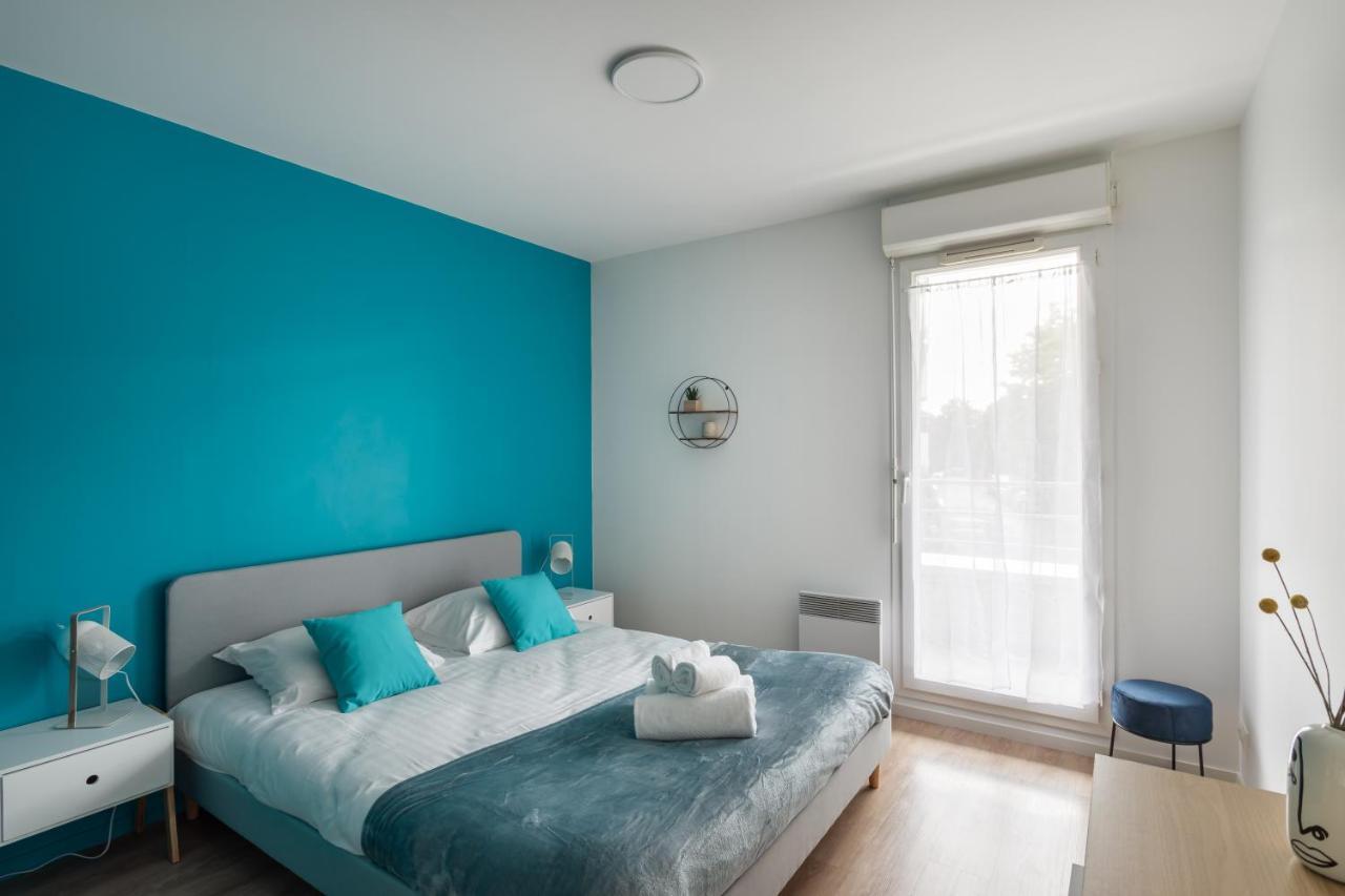 Bahibe - Balcon Et Parking Au Calme Proche Gare Apartamento Rennes Exterior foto